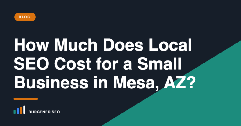 how much does local seo cost for a small business in mesa az blog post header